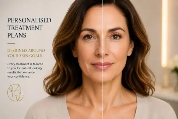 Before and after results of Collagen Lift Therapy Wednesbury