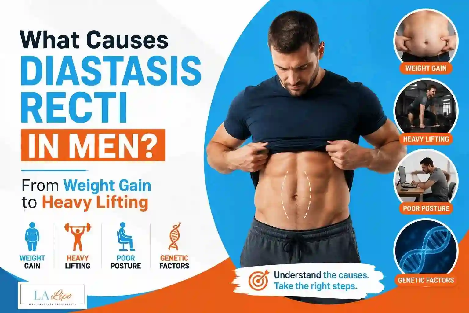 What Causes Diastasis Recti in Men? From Weight Gain to Heavy Lifting Wednesbury
